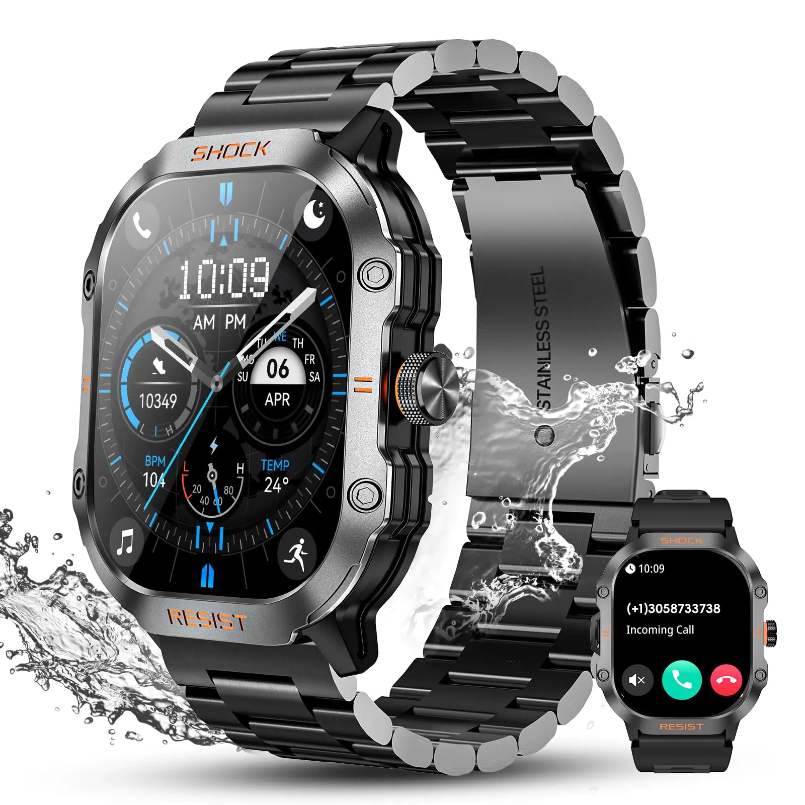 WalkerFit M2 ULTRA Rugged Reloj Inteligente