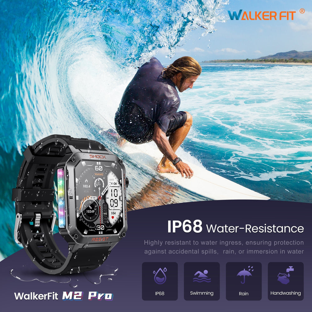 WalkerFit M2 ULTRA Rugged Reloj Inteligente