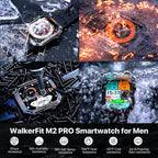 WalkerFit M2 ULTRA Rugged Reloj Inteligente