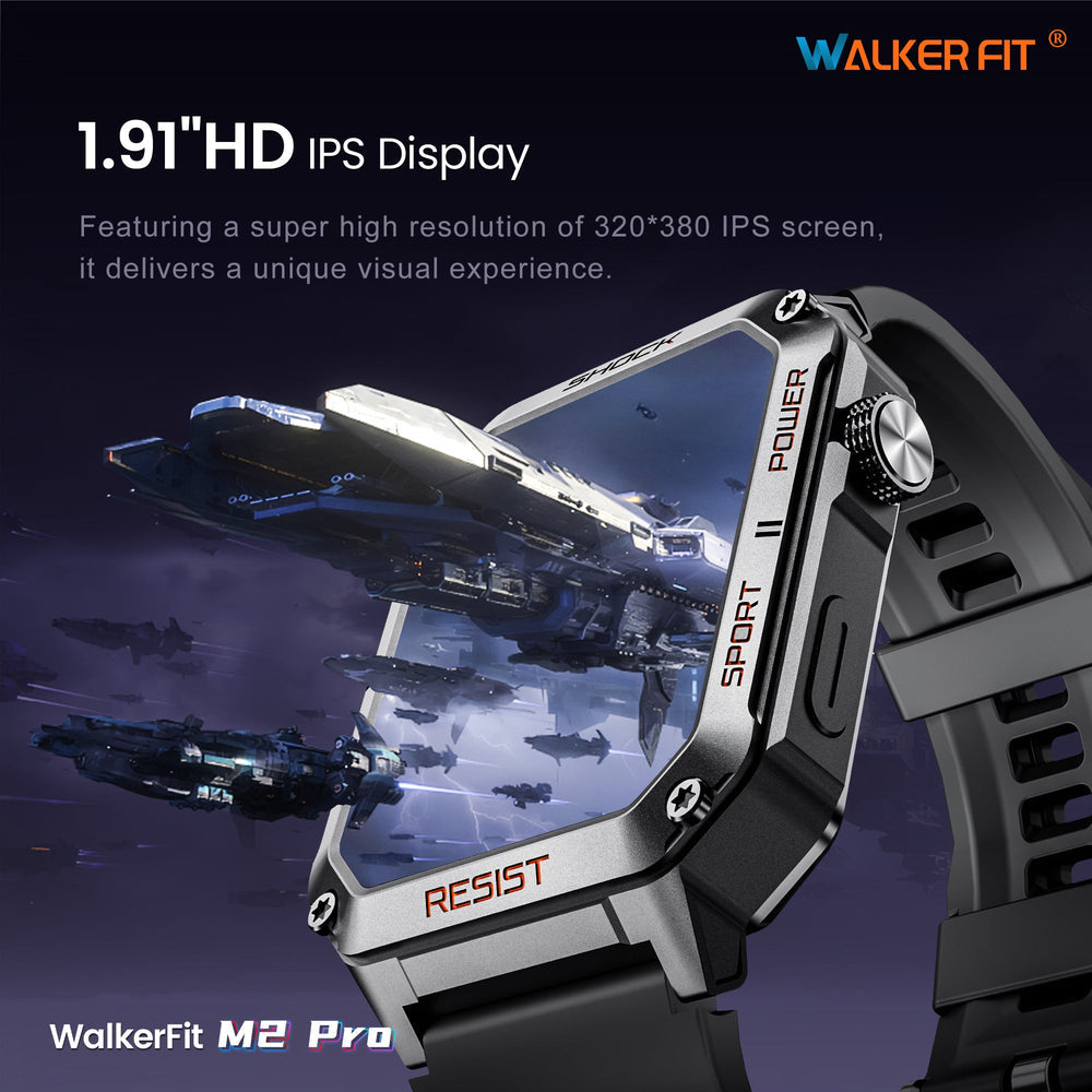WalkerFit M2 ULTRA Rugged Reloj Inteligente
